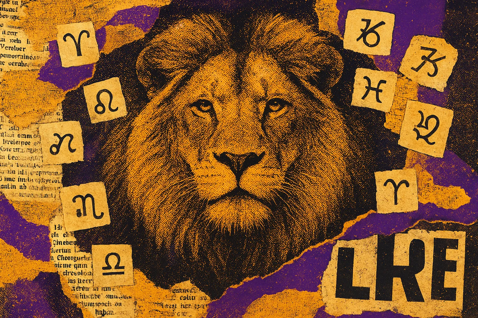 Leo daily horoscope Thursday retro pop-art — February 26, 2026